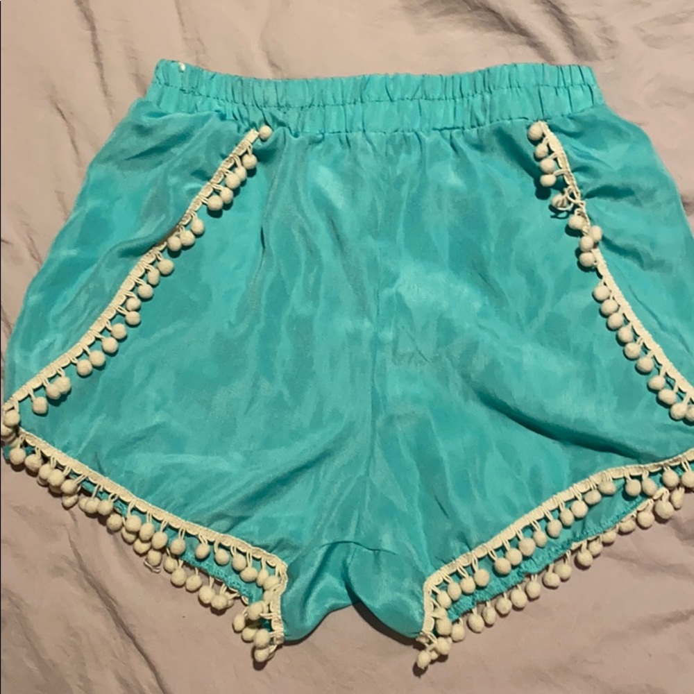 Teal women shorts xlarge